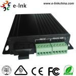 SC Standard Single Mode Fiber Media Converter RS232/RS422/RS485 Serial To Fiber