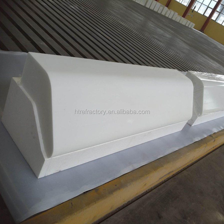 s Electrocast Refractory Brick for Glass Melting Kiln Fused Cast Alpha Beta Alumina