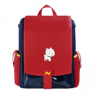 China Nohoo new design school bag PU PVC Polyester double shoulder bag student children school bags on sale