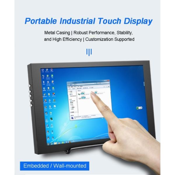Next-Gen 13.3-inch Wireless TouchScreen Display Embedded Seamless Human-Machine Interaction