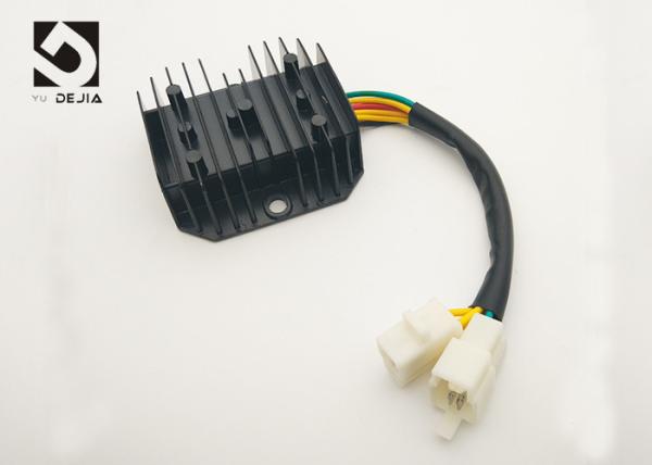 CH125 Motorcycle Regulator Rectifier 12 Voltage , AC 15A Maximum Regulator