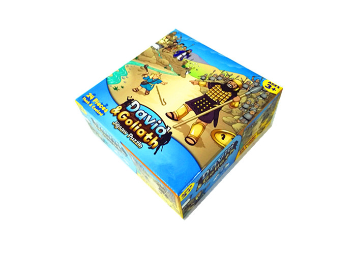 Offset Printing Cardboard Paper Jigsaw Puzzle Magnetic Building Toys For Toddler