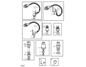 Wholesale Konecranes Engine 54107240 Water Temperature Sensor from china suppliers