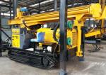 180 Meters Customized Borewell Crawler Mounted Drilling Rig Machine For Water