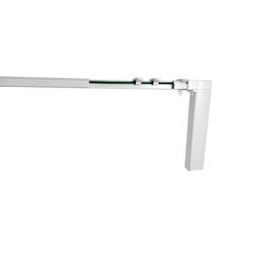 Wholesale 2.5-4.35m Extendable Curtain Track Tuya Adjustable Ceiling Curtain Track from china suppliers