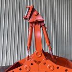 Mechanical Hydraulic Clamshell Excavator Bucket For 24-27 Tons NM400