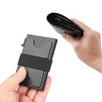 Custom Logo Avaliable Minimalist Business Credit Card Holder with Metal