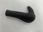 Black Textured Rubber Mountain Bike Handle Bar Grips Lightweight
