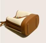 Lychee Pattern Bag New Trendy Leather Large Capacity PU Shoulder Bag Messenger