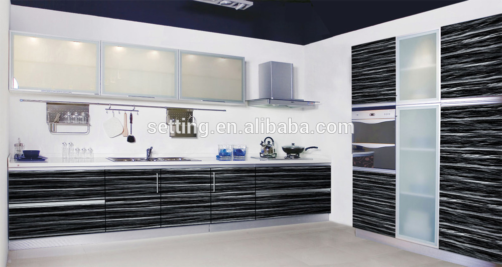 Pattern color acrylic sheet faced mdf for furniture or commercial decoration