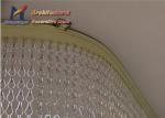 Museums Ceilings Customized Aluminium Chain Curtains Door Fly Screens Dividers
