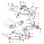 For Bentley Continental GT Flying Spur Right Front Lower Control Arm OEM
