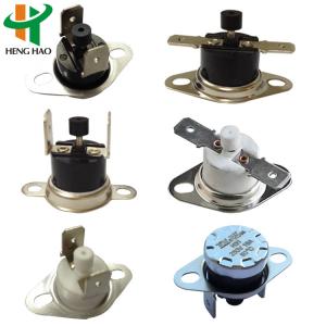 China Snap Action Bimetal Thermostat For Refrigerator Custom Service Acceptable on sale