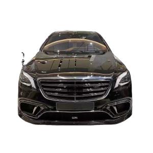 Wholesale BRASS Tyle Front Shovel Rear Diffuser for Mercedes-Benz W222 AMG S63 S65 S63 S65 Carbon Fiber Body Kit from china suppliers