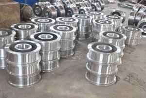 Wholesale High Performance Transfer Cart Accessories Steel Rail Wheels With Large Wheel Pressure from china suppliers