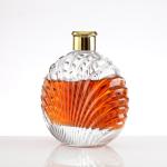 750ml Glass Square Bottle for Juice in Super Flint Material and Clear Flat XO