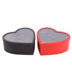 Custom Heart-shaped Rose Packaging Transparent Cover for Luxury Mothers Day Gift