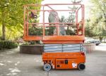 8m To 14m Height Self Propelled Electric Scissor Lift 300kg Mobile Aerial Work