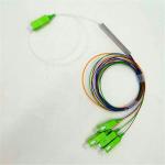 SC APC Connectors Optical Fiber Splitter 1x4 G657 Single Mode