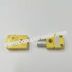 Plastic Mini Thermocouple Components / Thermocouple Connectors Type K With Stock