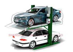Wholesale Two Post Sports Car Parking Lift With One Piece Low Profile Diamond Steel Ramp from china suppliers