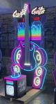 Crazy Guitar Game Sports Arcade Machine Beautiful Shape Cool Lighting