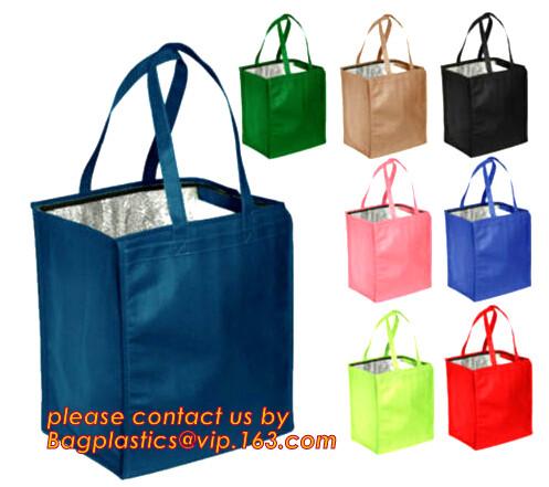 Top quality designer polyester insulated cooler lunch bag, wholesale cheap lunch