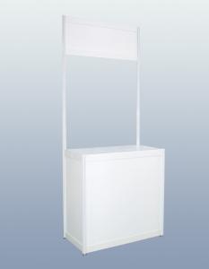 Wholesale Information Counter With Fascia, Octagonal Prism Counter,Alumini counter exhibition tradeshow fair Supplier In China from china suppliers