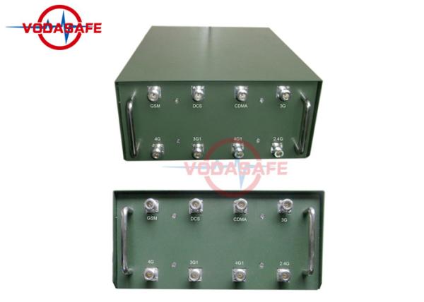 6 Way Military Backpack Signal Blocker Device UHF Radio 400 - 470MHz Light