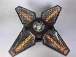 3in1 LED For Live Show Beam Moving Head Light Retro Fan 4 Leaves