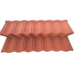 Bond Zinc Aluminum Steel Stone Chips Stone Coated Roof Tile for South Africa