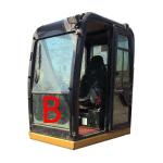 CAT307E E307E Excavator Glass Replacement CATERPILLAR Cab Front Down Position B