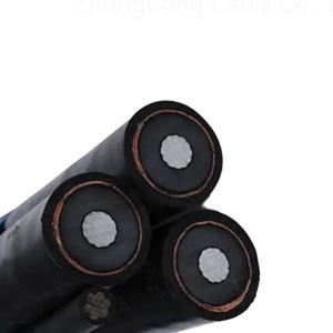 Wholesale Copper Wire Screen Aerial Bundled Cable ABC 3 Core AL/XLPE/HPDE MV 19Kv 33kV from china suppliers