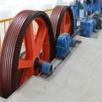 SGS Wire Twisting Machine , Rigid Stranding Machine For Sector / Round Conductor