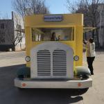 Electric Mobile Van Truck for Fast Food Snacks Ice Cream and Beverages Most