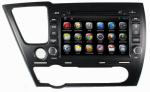 Ouchuangbo Auto GPS Navigation iPod USB 3G Wifi for Honda Civic Saloon 2014
