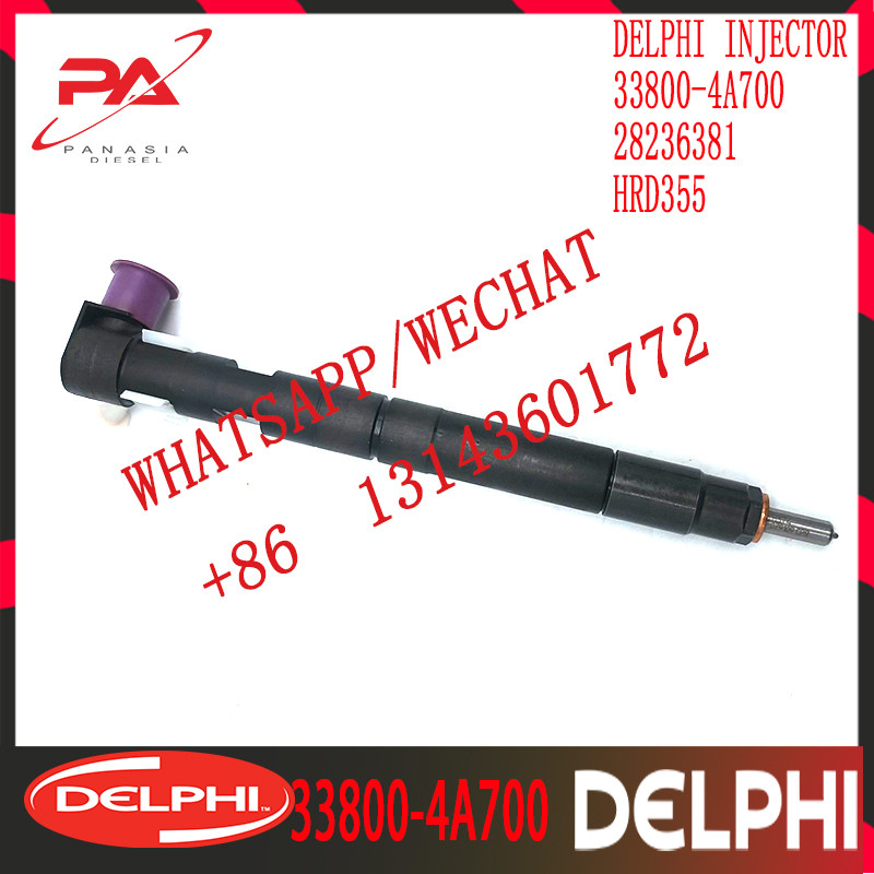 HRD355 DELPHI Diesel Fuel Injector 28236381 33800-4A700 For KIA HYUNDAI 2.5CRDI