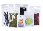 Custom Design Pearl Film Bag Different Size Zipper Plastic Sachet With Own Logo