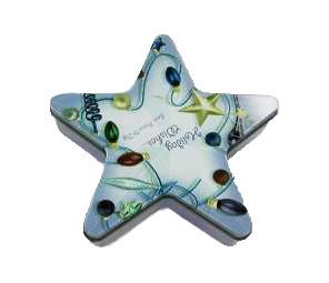 Wholesale Five Pointed Star 0.23mm Tinplate Cartoon Metal Box 4c Color from china suppliers