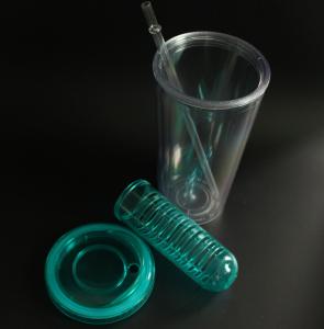 Wholesale 650ml double wall infuser mug/double wall tumbler from china suppliers