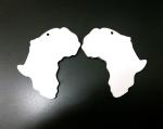 MDF Board Map Sublimation Earring Blanks for Anniversary