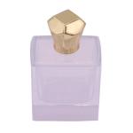 Four Sided Diamond Shaped Zamak Perfume Caps , Small Perfume Bottle Tops