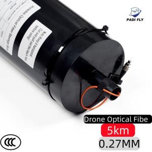 Wholesale Professional Image Transmission Flight Distance 5km 0.27mm Lightweight Uav Accessories Fpv Drone Optical Fiber from china suppliers