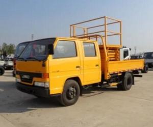 Wholesale 11 Meters Truck - Mounted Scissor Lift with 300Kg Loading Capacity from china suppliers