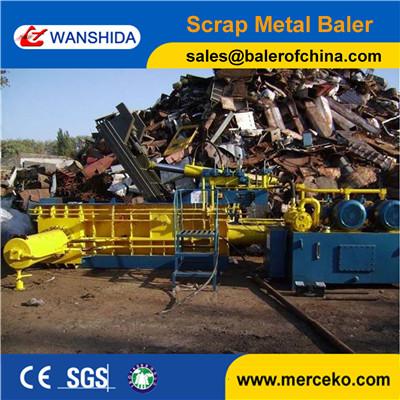 Hydraulic metal press machine to bale waste steels and Scrap Car from china