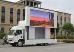 HD Ultra Brightness Vehicle LED Display Advertising , Truck mobile led screen
