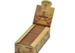 Natural Unrefined Hemp Rolling Paper / Hemp Fiber Paper 100 Piece Per Booklet