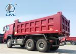 10 Wheel Dump Truck Heavy Duty Dump Truck 371HP 6x4 Drive Wheel , Loading 35-40t