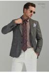 1000 Cotton Thicken Mens Formal Suits One Button Slim Fit Sport Coat Woolen