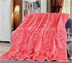 Wholesale China Factory Custom Wholesale Flower Printed 100% Polyester Blankets from china suppliers